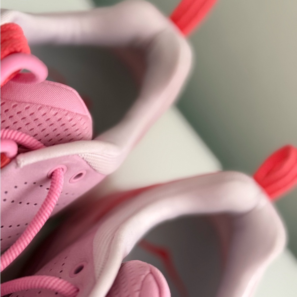 Hoka One One ELEVON X Pink and White Women's Sneakers - Picture 6 of 7